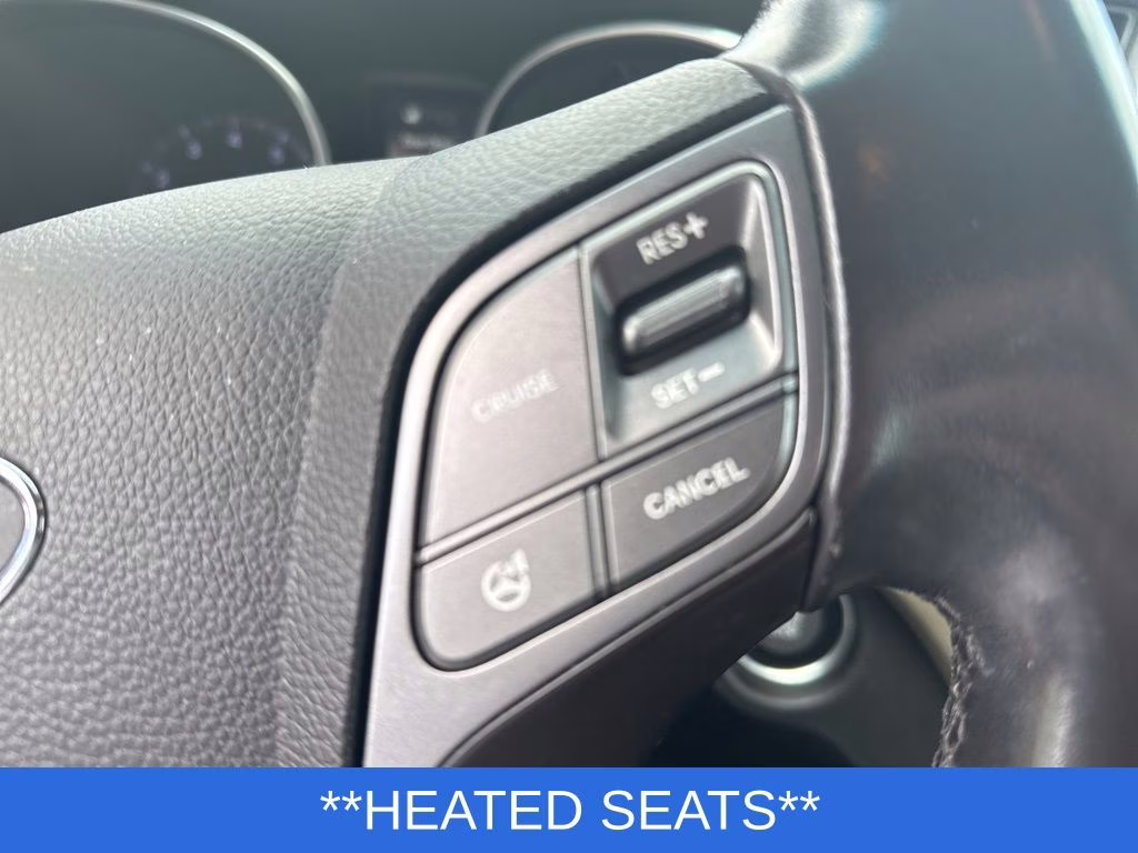 2015 Regal Red Pearl Hyundai Santa Fe GLS AWD SUV