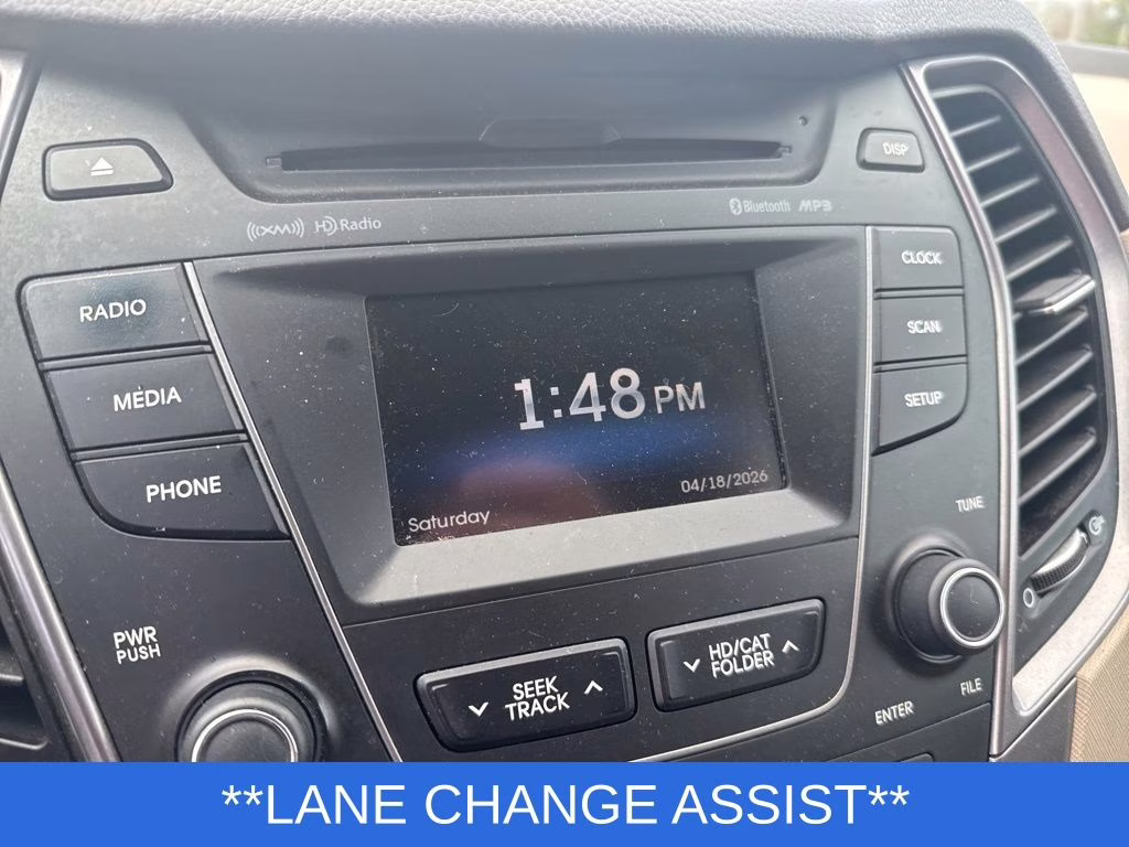 2015 Regal Red Pearl Hyundai Santa Fe GLS AWD SUV