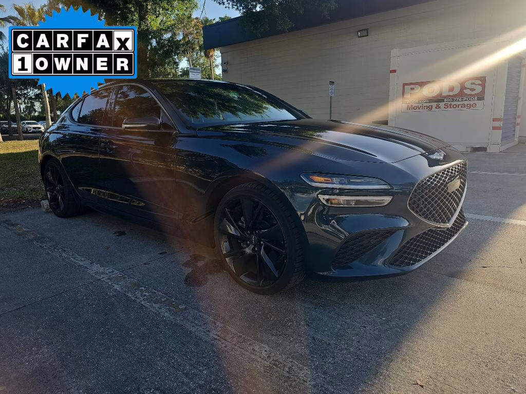 2023 Tasman Blue Genesis G70 2.0T Sport Prestige RWD RWD Sedan