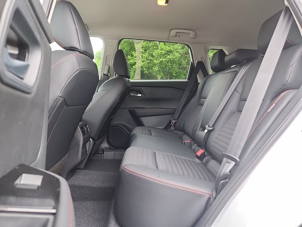 2026 Everest White Pearl Tricoat Nissan Rogue Rock Creek AWD SUV