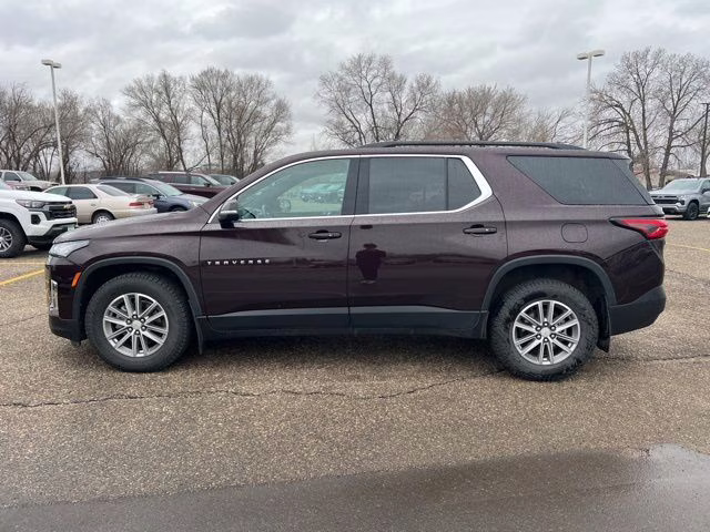 2023 Black Cherry Metallic Chevrolet Traverse LT AWD SUV
