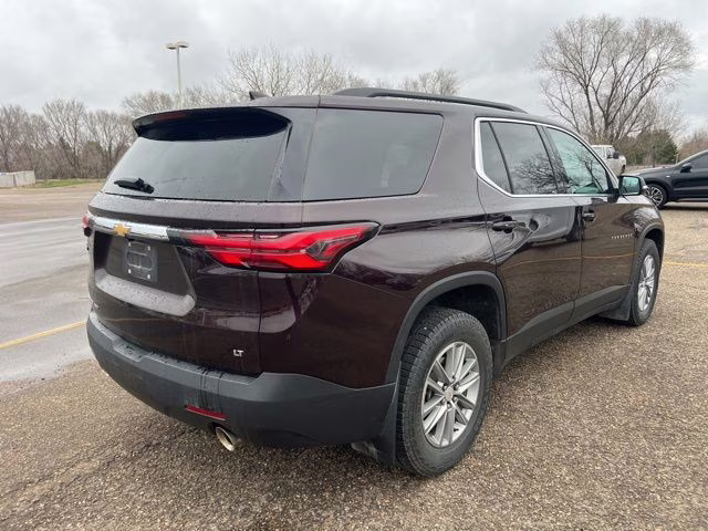 2023 Black Cherry Metallic Chevrolet Traverse LT AWD SUV