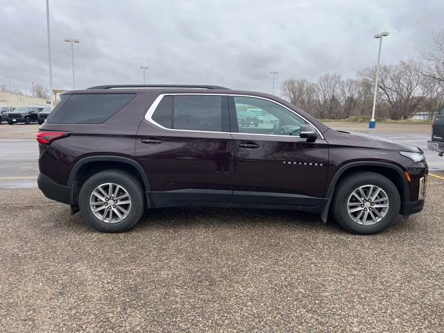 2023 Black Cherry Metallic Chevrolet Traverse LT AWD SUV