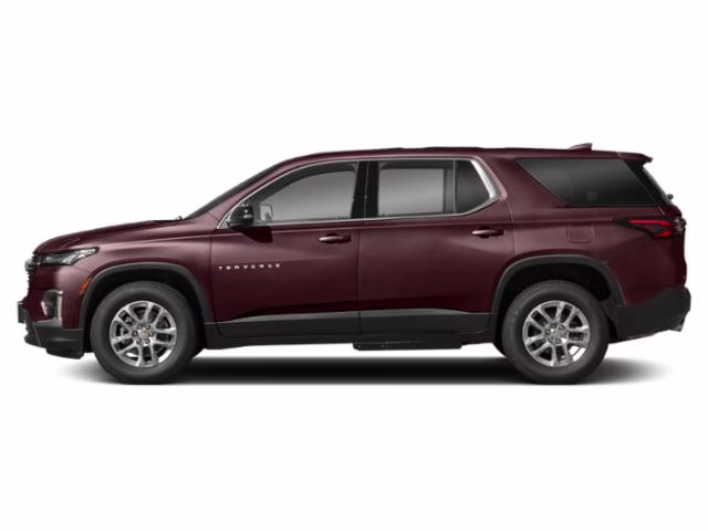 2023 Black Cherry Metallic Chevrolet Traverse LT AWD SUV