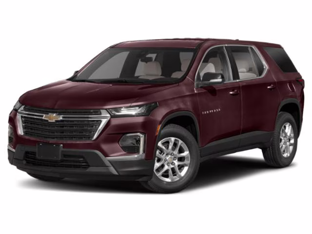 2023 Black Cherry Metallic Chevrolet Traverse LT AWD SUV