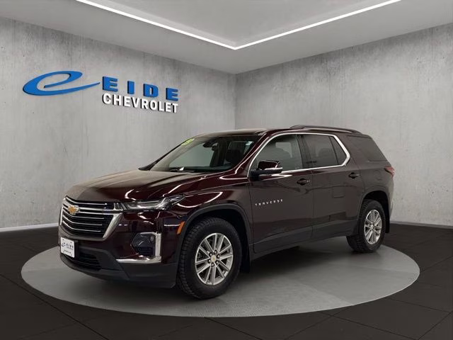 2023 Black Cherry Metallic Chevrolet Traverse LT AWD SUV