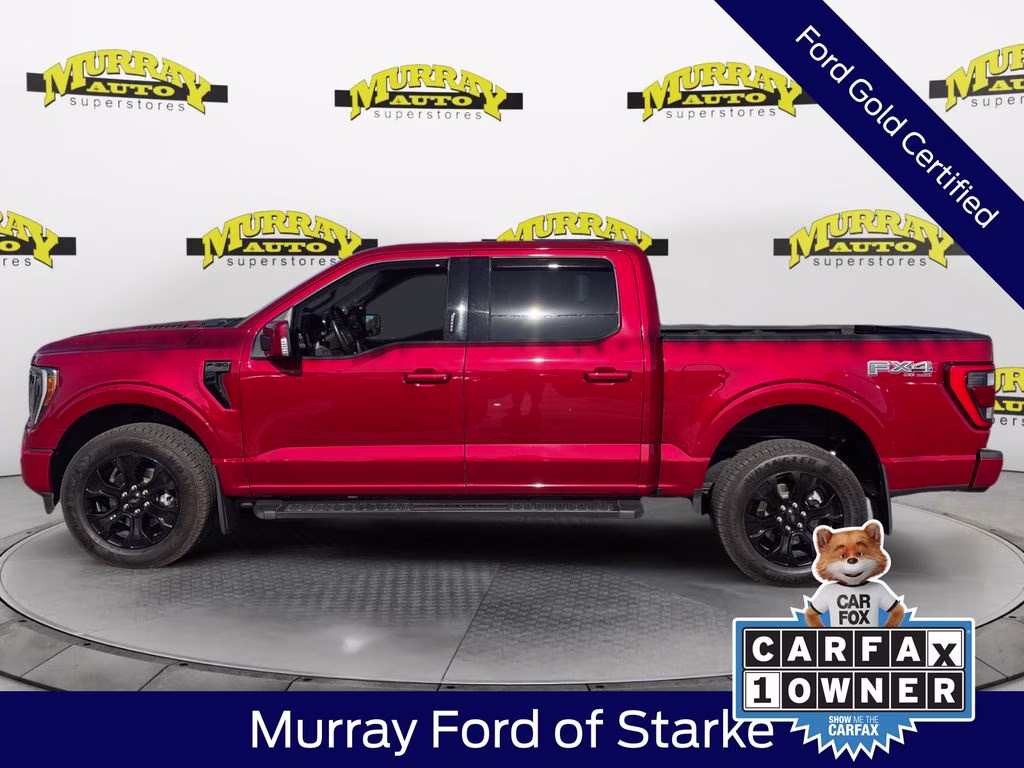 2023 Red Metallic Ford F-150 Lariat 4X4 Truck