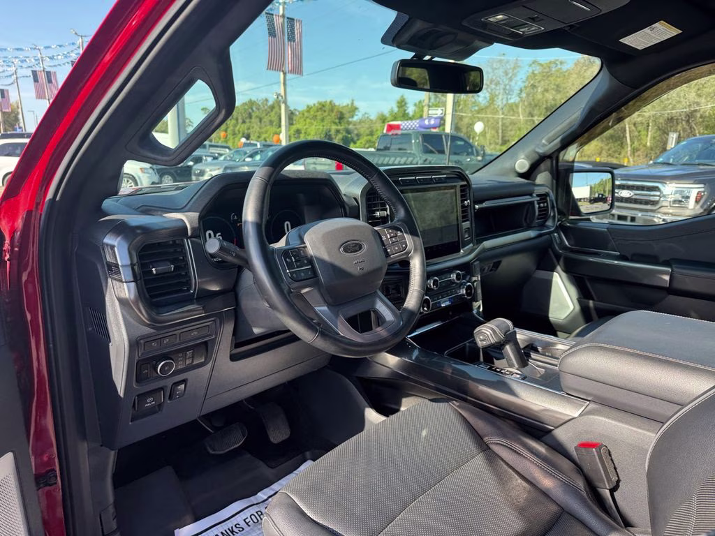 2023 Red Metallic Ford F-150 Lariat 4X4 Truck