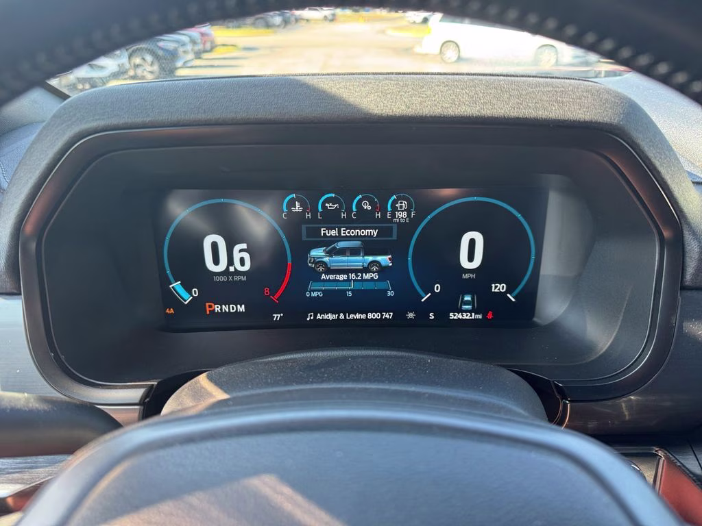 2023 Red Metallic Ford F-150 Lariat 4X4 Truck