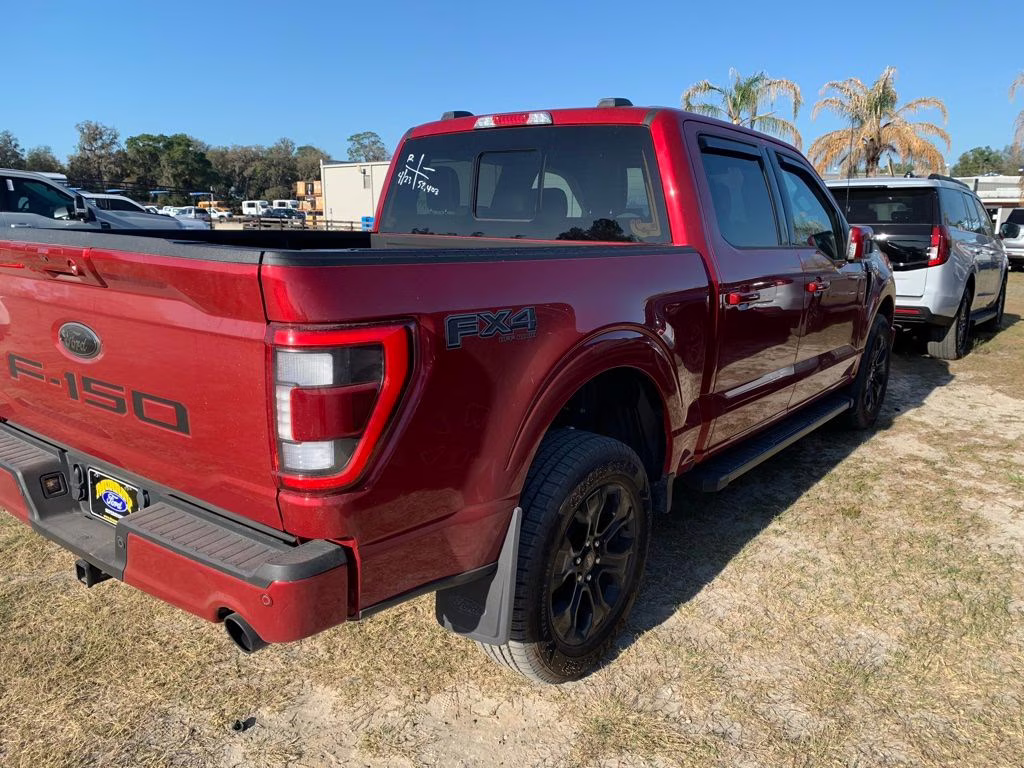 2023 Red Metallic Ford F-150 Lariat 4X4 Truck