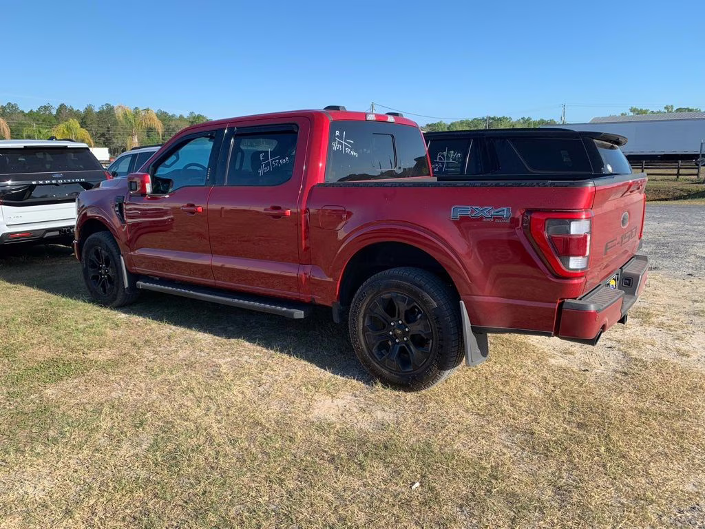 2023 Red Metallic Ford F-150 Lariat 4X4 Truck