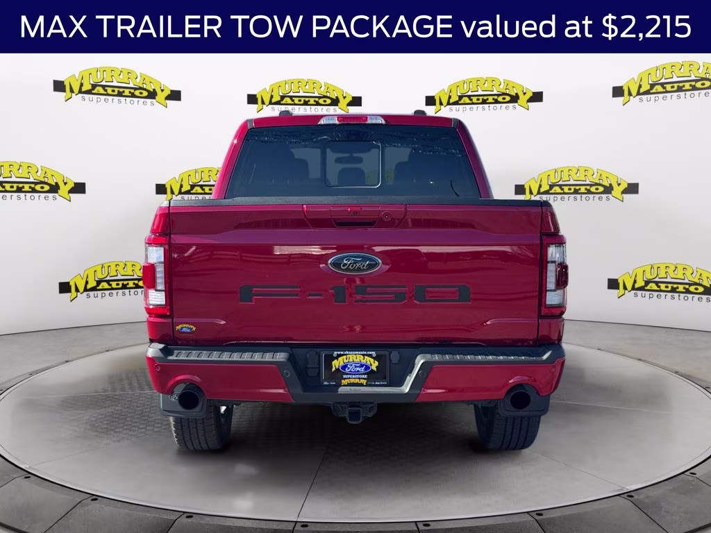 2023 Red Metallic Ford F-150 Lariat 4X4 Truck