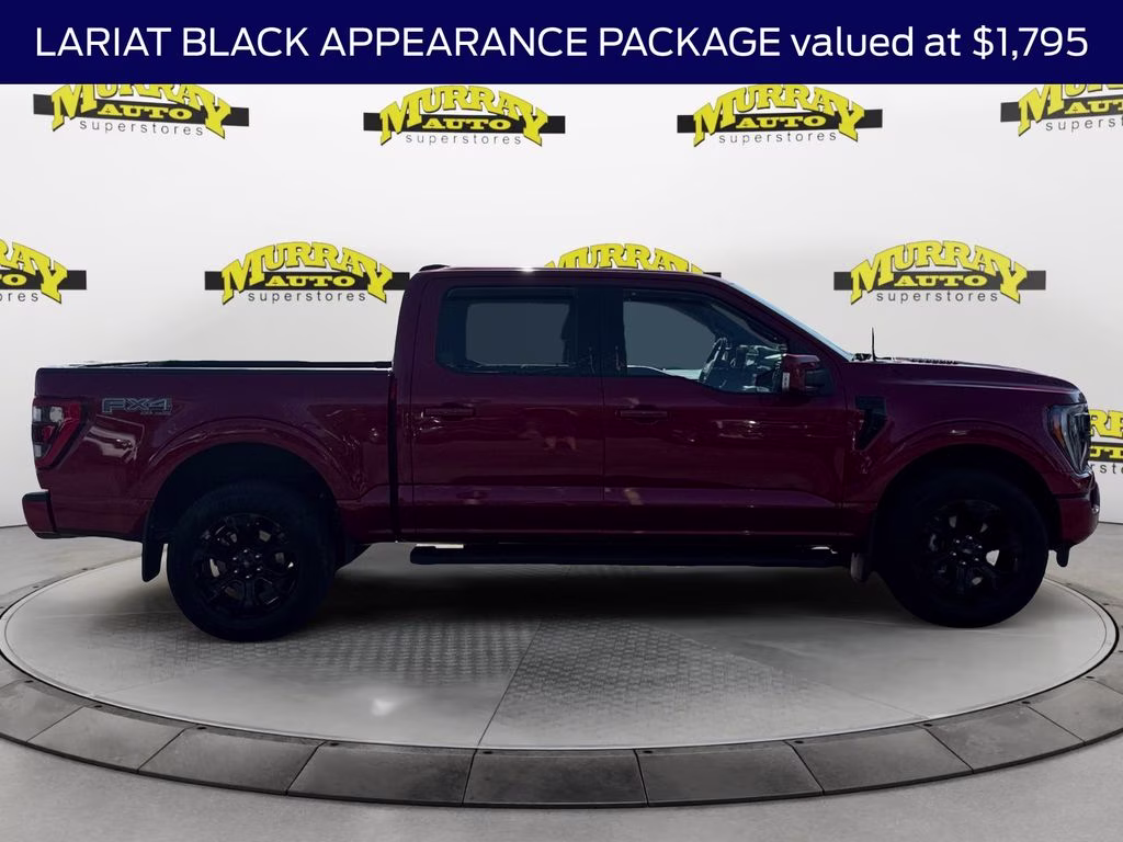 2023 Red Metallic Ford F-150 Lariat 4X4 Truck