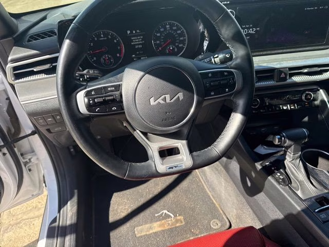 2023 Glacial White Pearl Kia K5 GT-Line AWD Sedan