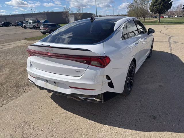 2023 Glacial White Pearl Kia K5 GT-Line AWD Sedan