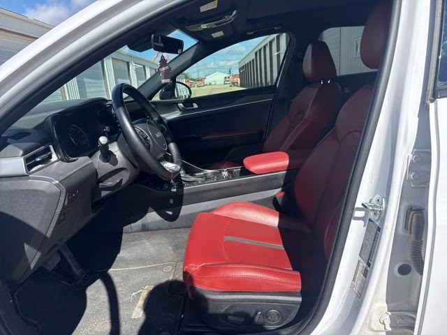 2023 Glacial White Pearl Kia K5 GT-Line AWD Sedan