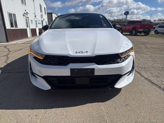 2023 Glacial White Pearl Kia K5 GT-Line AWD Sedan