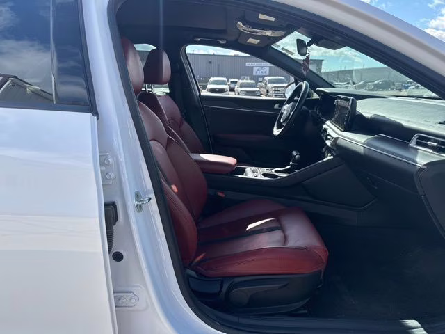 2023 Glacial White Pearl Kia K5 GT-Line AWD Sedan