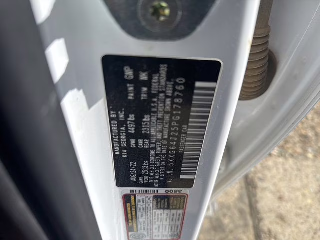 2023 Glacial White Pearl Kia K5 GT-Line AWD Sedan