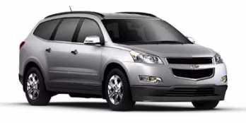 2011 Silver Ice Metallic Chevrolet Traverse 2LT AWD SUV