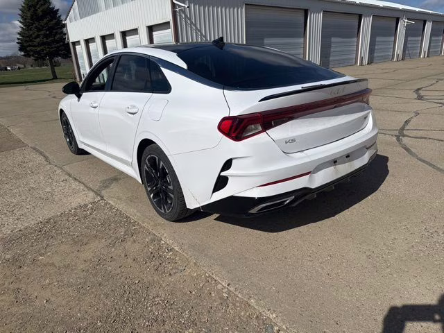 2023 Glacial White Pearl Kia K5 GT-Line AWD Sedan