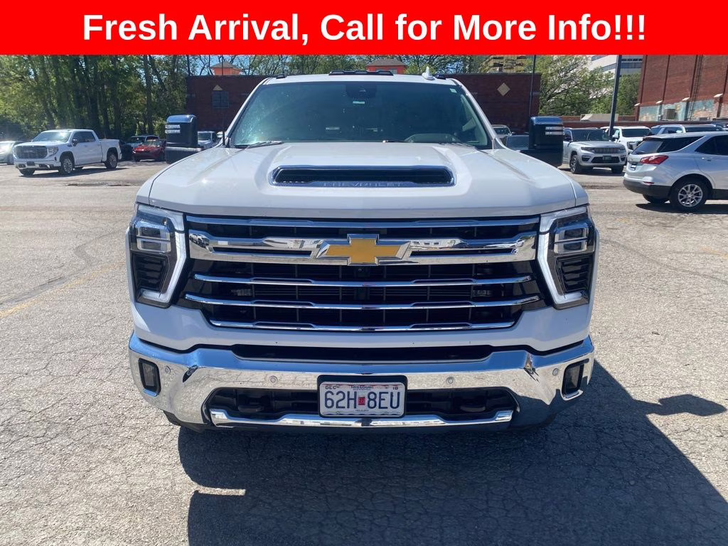 2024 Summit White Chevrolet Silverado 2500HD LTZ 4X4 Truck