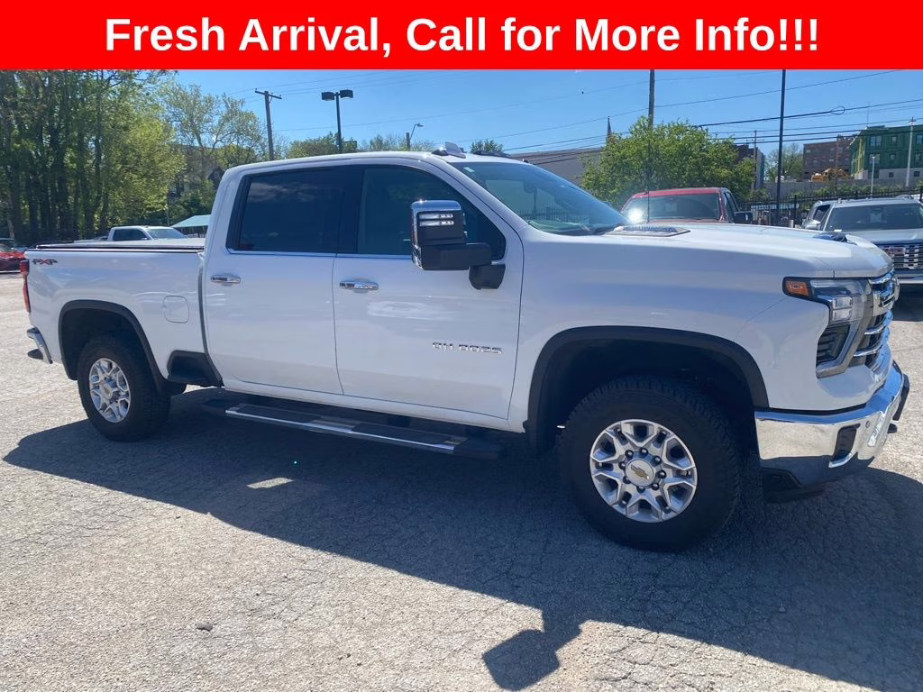2024 Summit White Chevrolet Silverado 2500HD LTZ 4X4 Truck