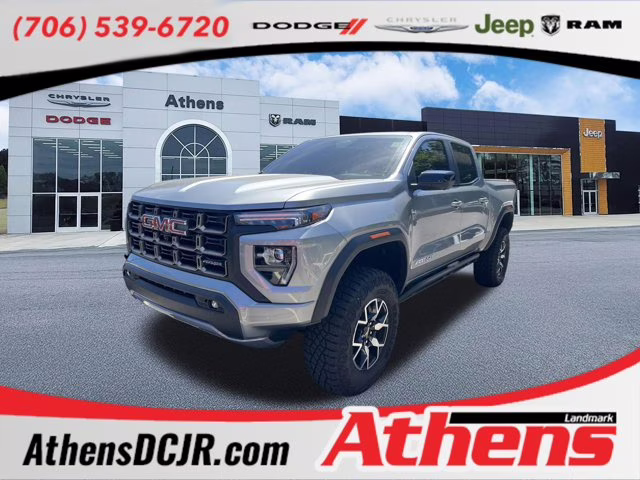 2025 Sterling Metallic GMC Canyon 4WD AT4 4X4 Truck