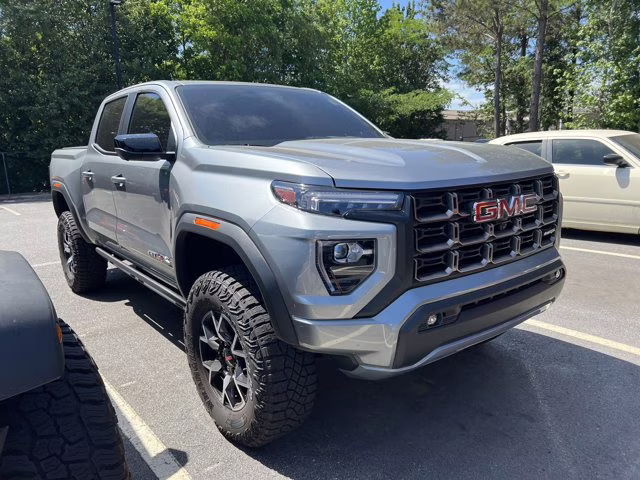 2025 Sterling Metallic GMC Canyon 4WD AT4 4X4 Truck