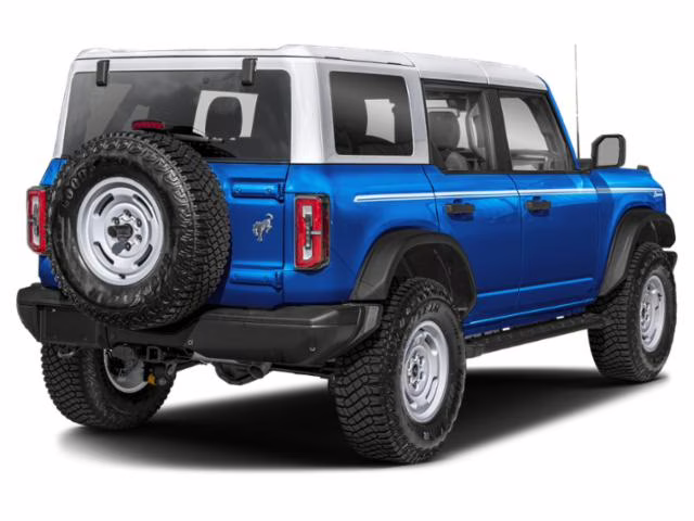 2026 Velocity Blue Metallic Ford Bronco Heritage Edition 4X4