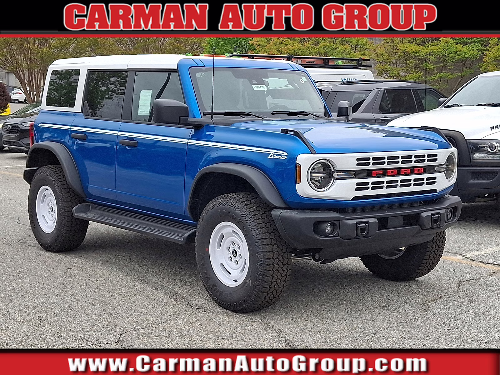 2026 Velocity Blue Metallic - E7 Ford Bronco Heritage Edition 4X4