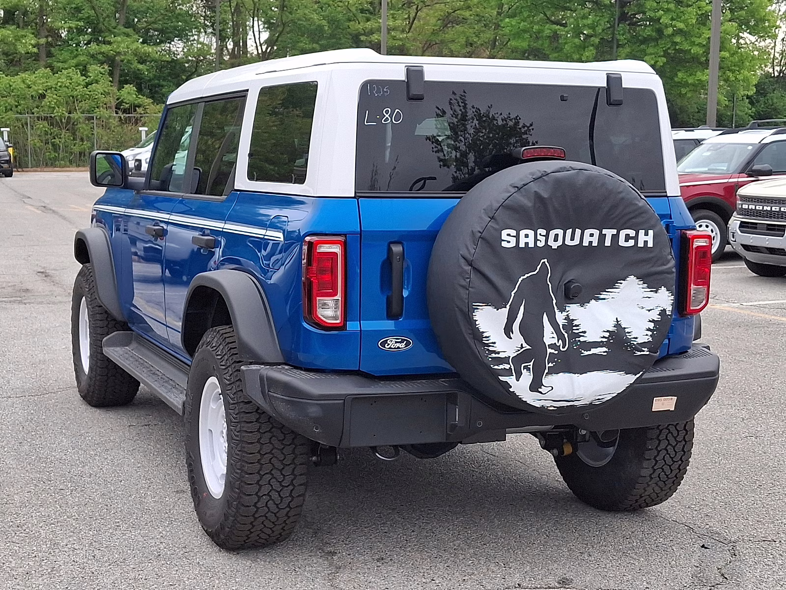 2026 Velocity Blue Metallic - E7 Ford Bronco Heritage Edition 4X4
