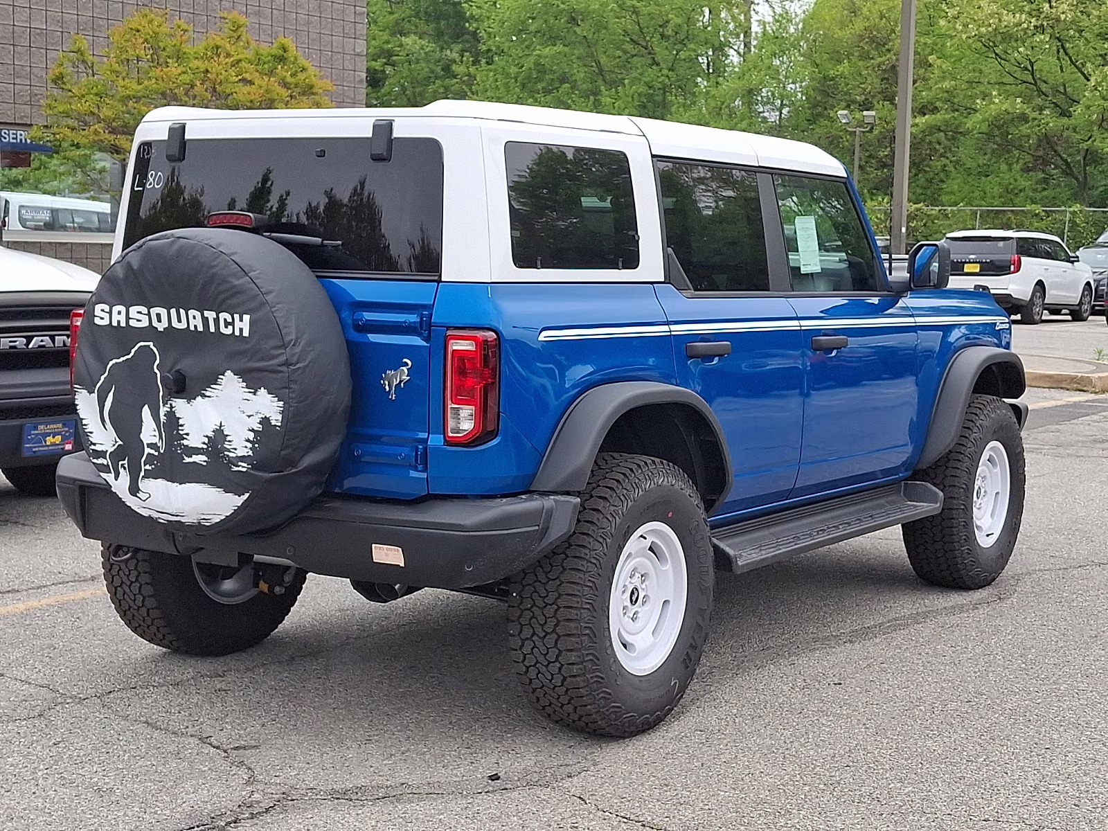 2026 Velocity Blue Metallic - E7 Ford Bronco Heritage Edition 4X4