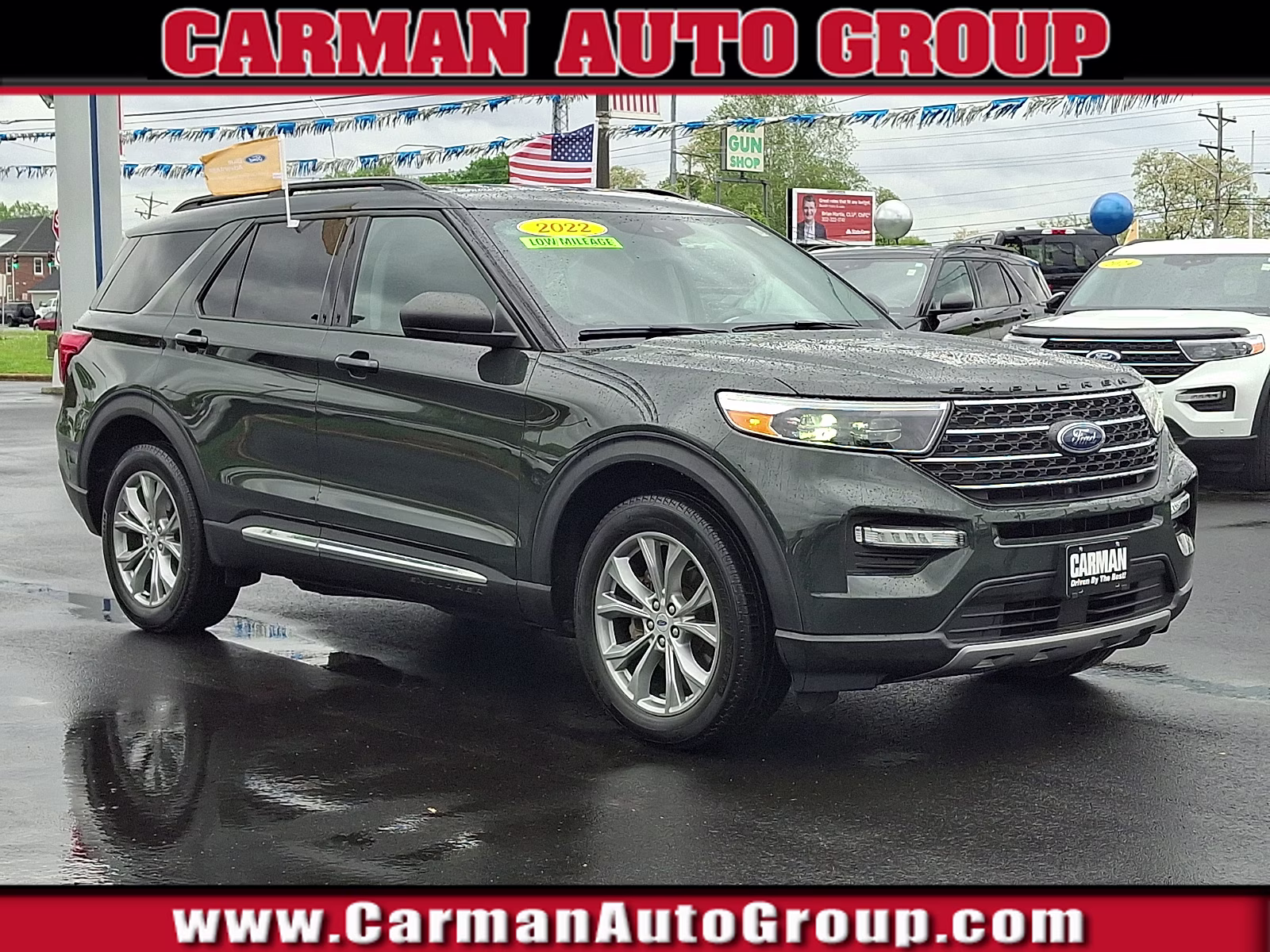 2022 Forged Green Metallic - L9 Ford Explorer XLT 4X4
