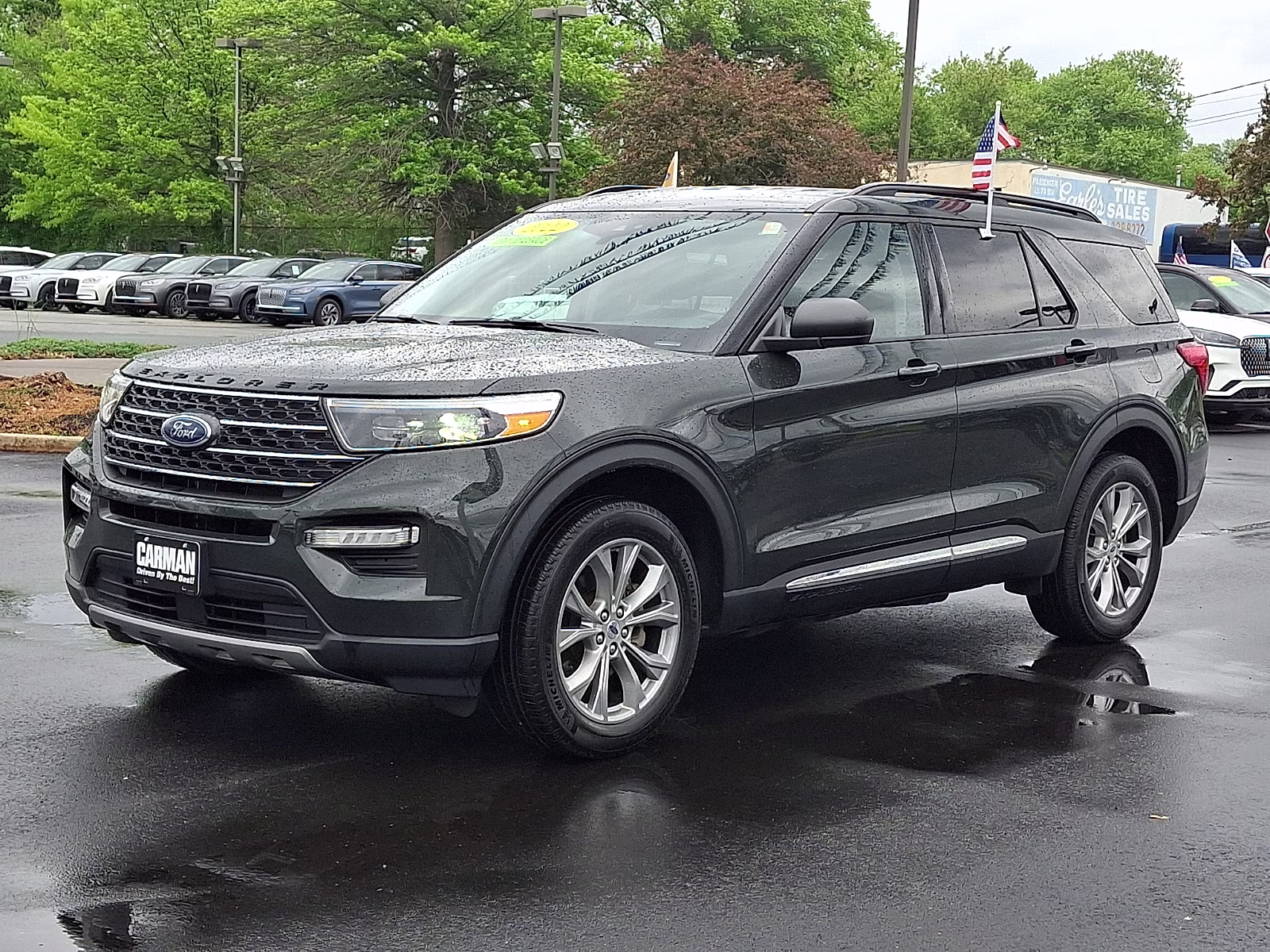 2022 Forged Green Metallic - L9 Ford Explorer XLT 4X4