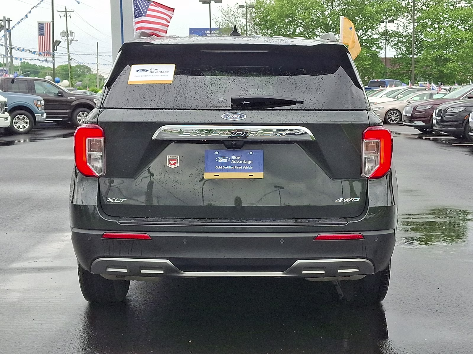 2022 Forged Green Metallic - L9 Ford Explorer XLT 4X4