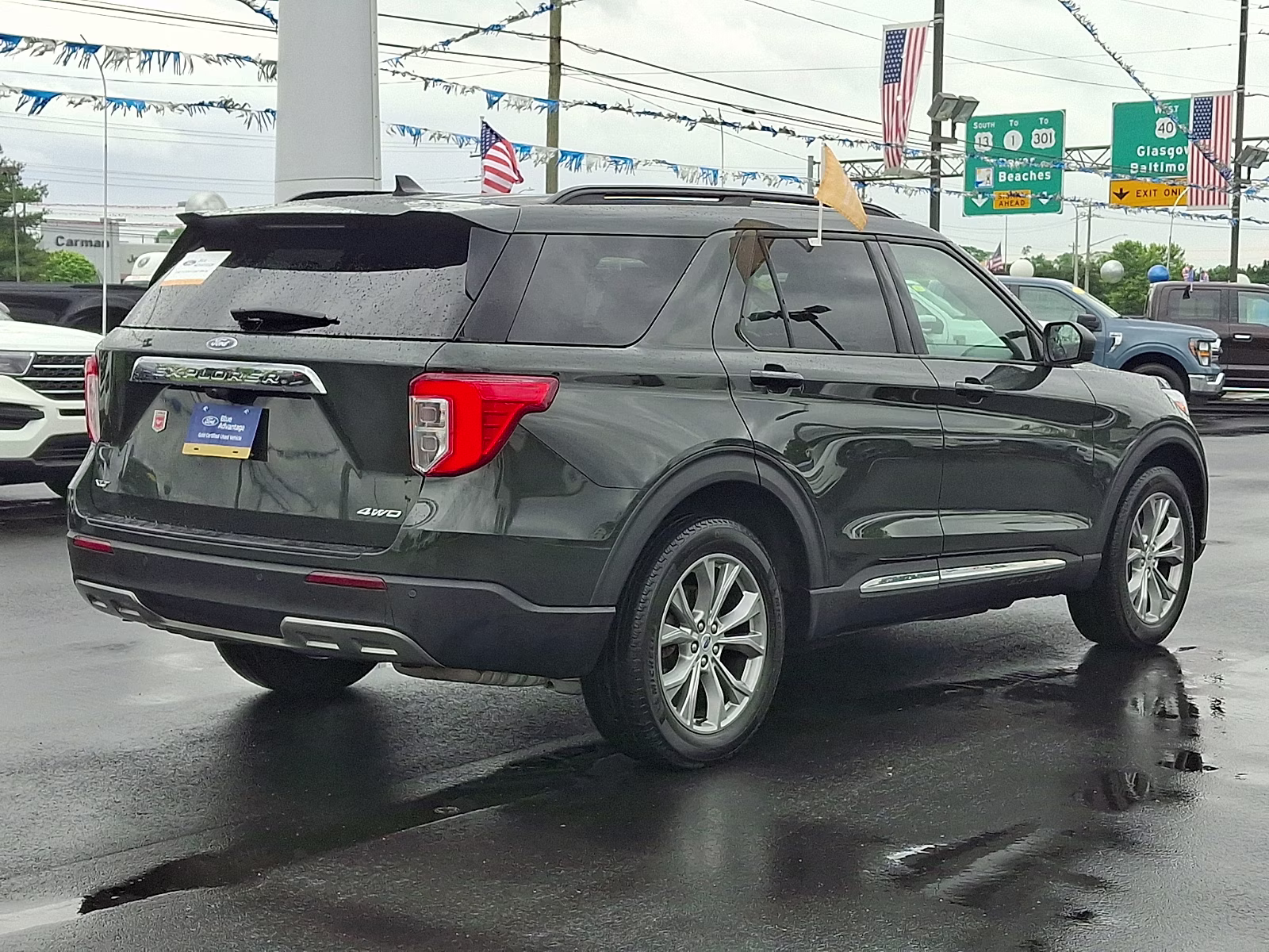 2022 Forged Green Metallic - L9 Ford Explorer XLT 4X4