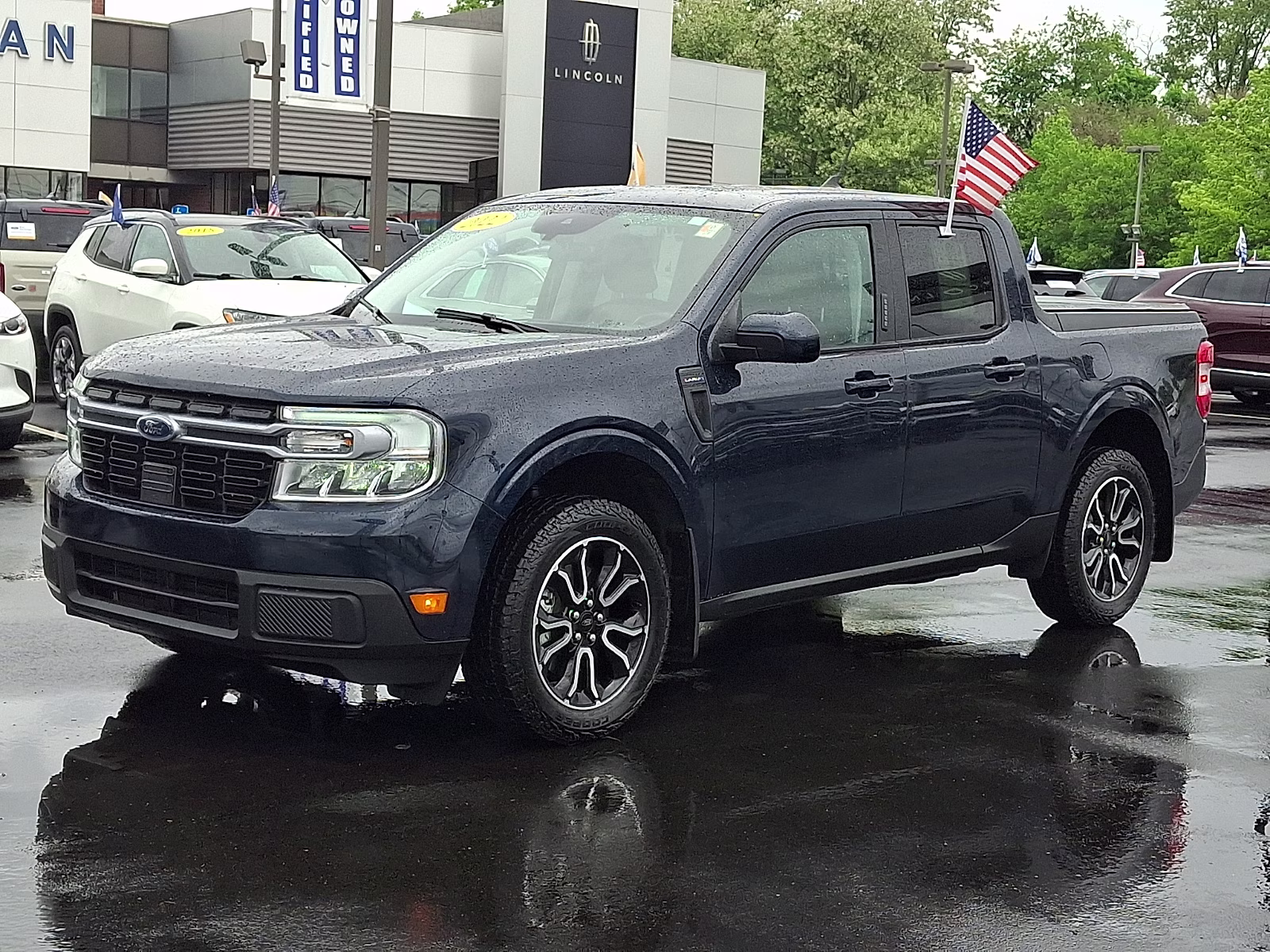 2022 Alto Blue Tinted Clearcoat Metallic - L3 Ford Maverick Lariat FWD