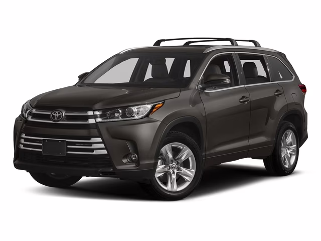 2017 Predawn Gray Mica Toyota Highlander Limited AWD