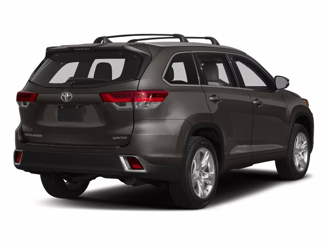 2017 Predawn Gray Mica Toyota Highlander Limited AWD