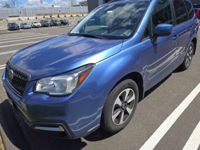 2018 Quartz Blue Pearl Subaru Forester 2.5i Premium AWD SUV