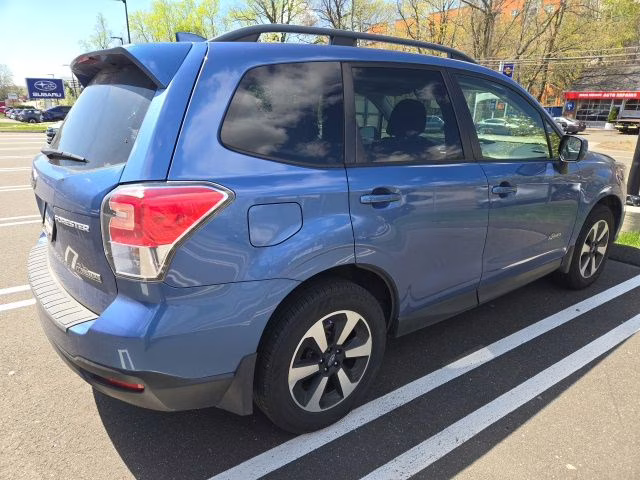 2018 Quartz Blue Pearl Subaru Forester 2.5i Premium AWD SUV