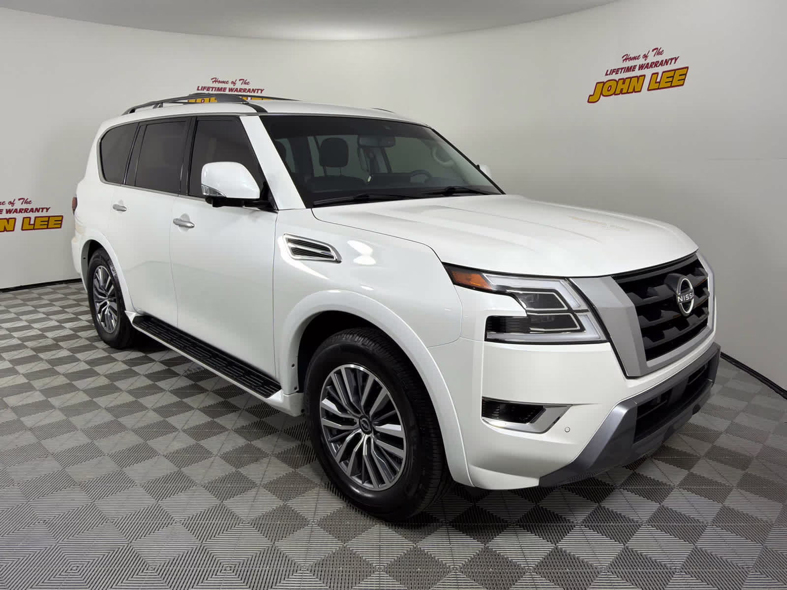 2023 Aspen White Tricoat Nissan Armada SL RWD SUV