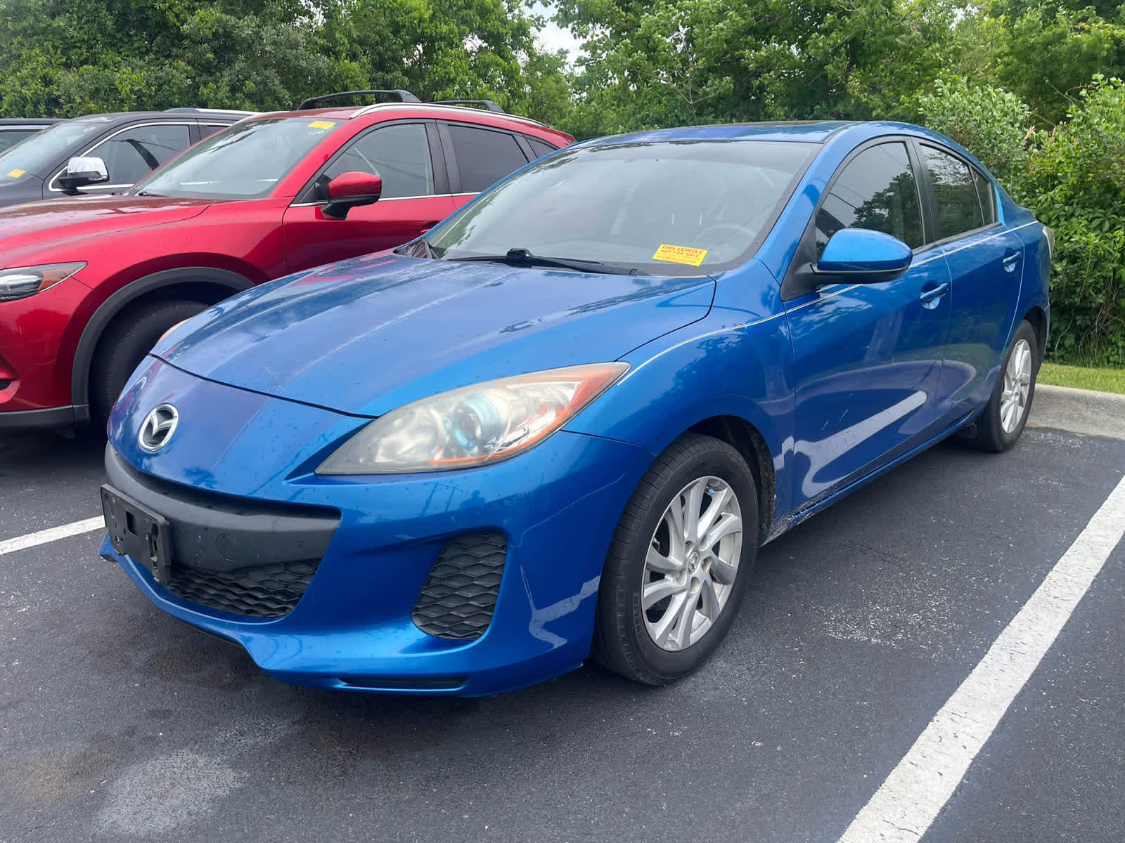 2012 Sky Blue Mica Mazda Mazda3 i Grand Touring FWD Sedan