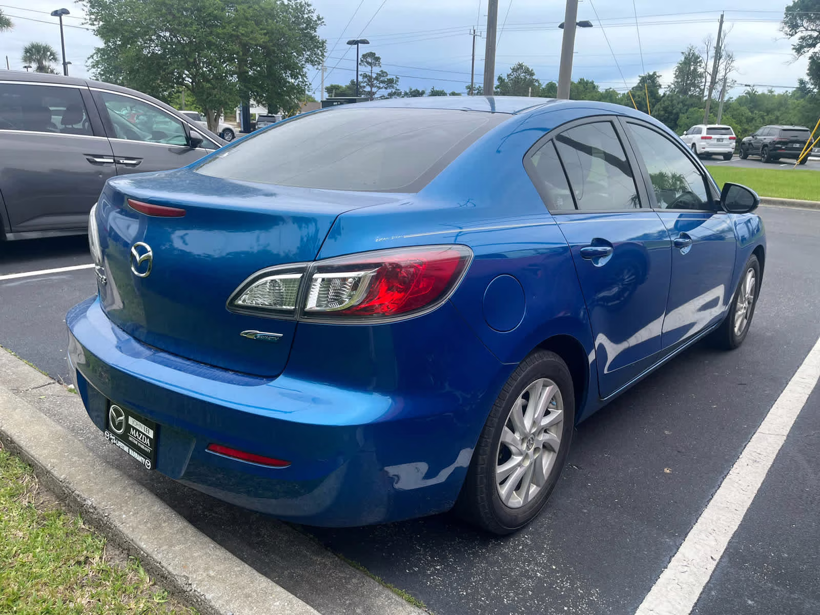 2012 Sky Blue Mica Mazda Mazda3 i Grand Touring FWD Sedan
