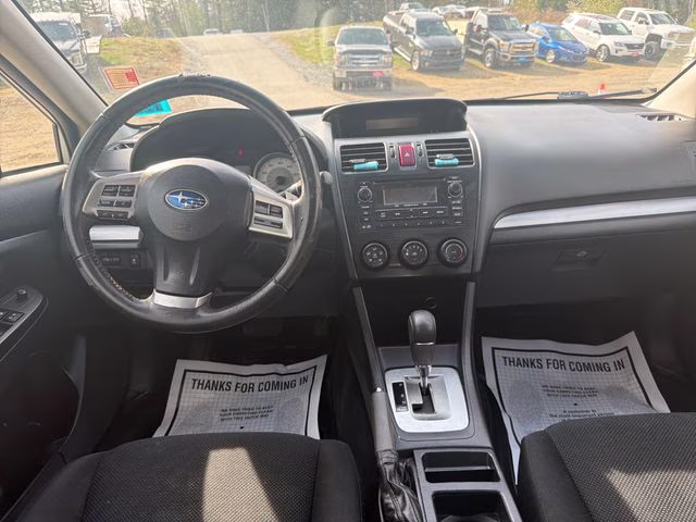 2014 Satin White Pearl Subaru Impreza 2.0i Premium AWD Sedan