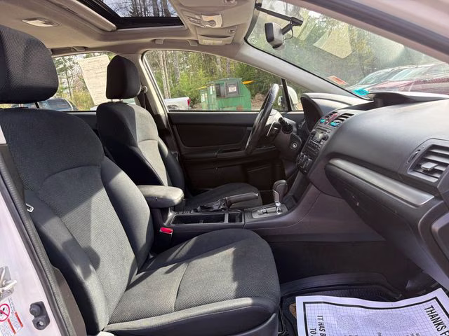 2014 Satin White Pearl Subaru Impreza 2.0i Premium AWD Sedan