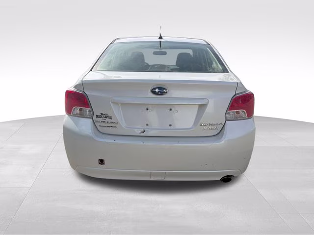 2014 Satin White Pearl Subaru Impreza 2.0i Premium AWD Sedan