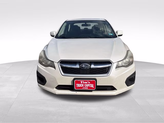 2014 Satin White Pearl Subaru Impreza 2.0i Premium AWD Sedan