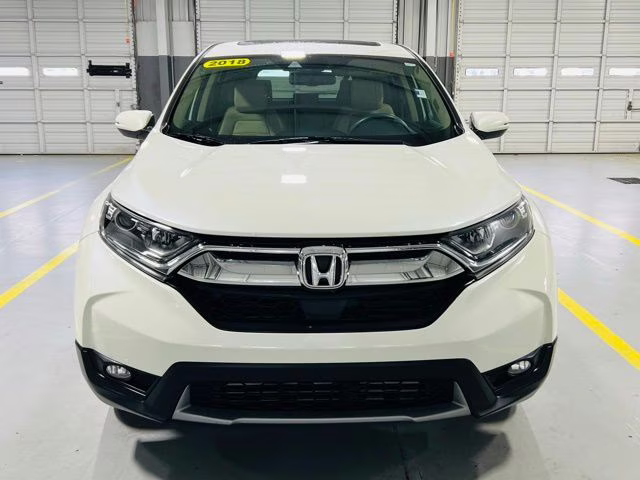 2018 White Diamond Pearl Honda CR-V EX-L FWD SUV